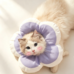 Cute Flower Soft Cat Recovery Cone