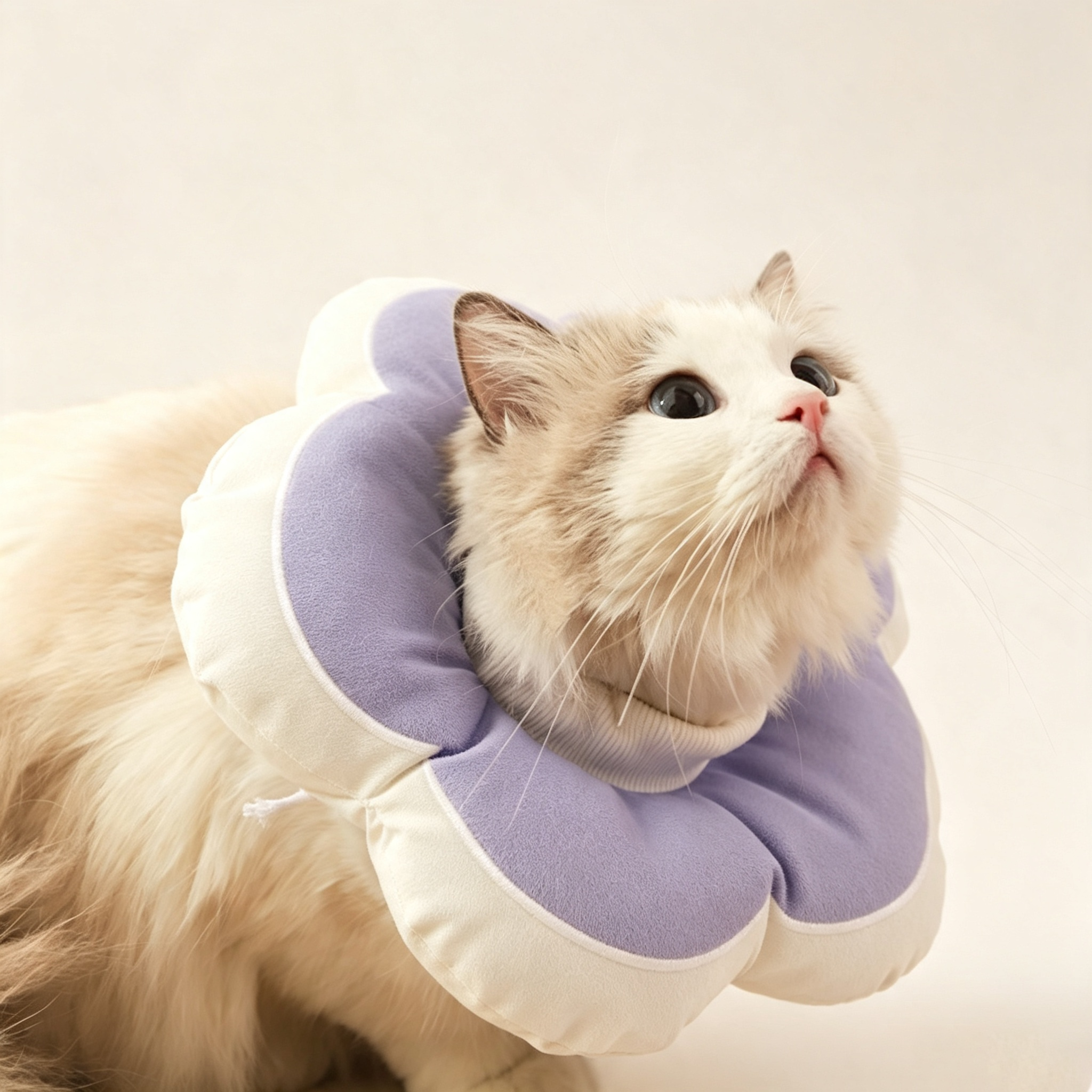 Cute Flower Soft Cat Recovery Cone