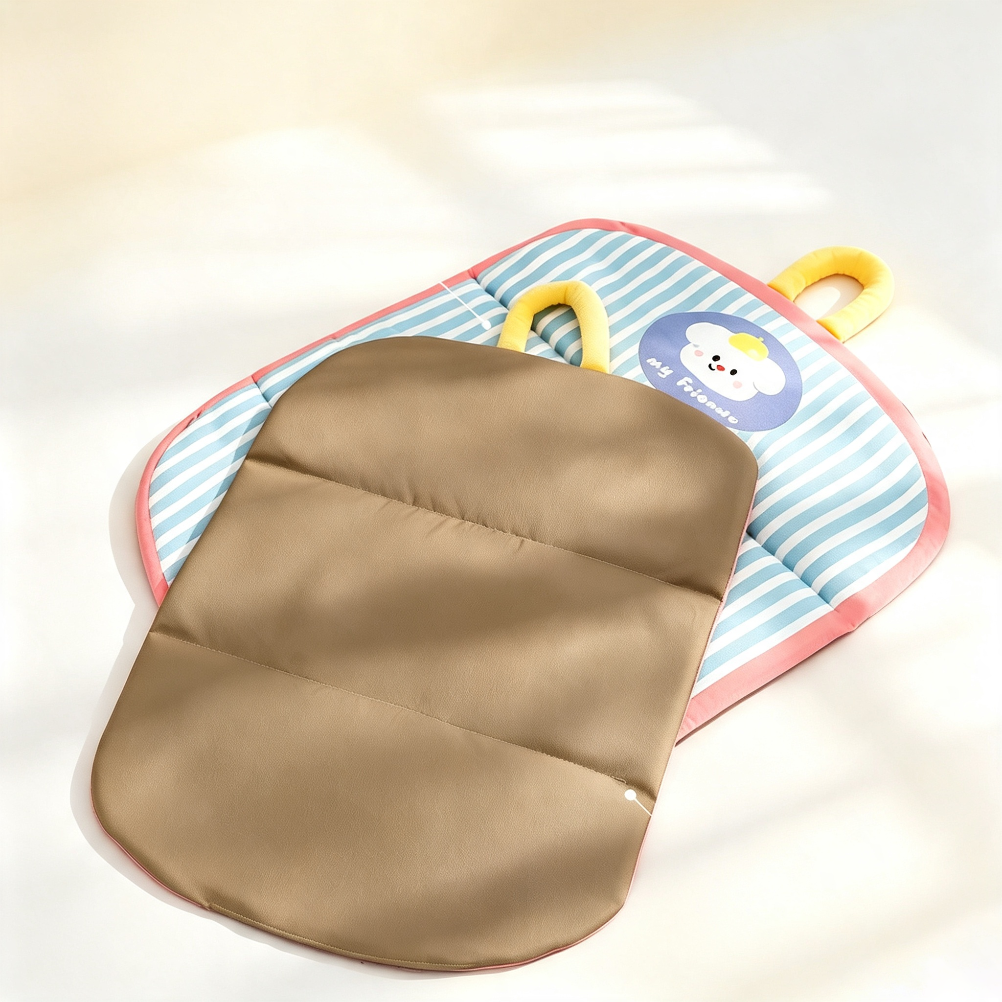 Cute Cartoon Foldable Pet Travel Mat